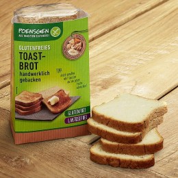 Ψωμί τοστ χωρίς γλουτένη 400g., Poensgen